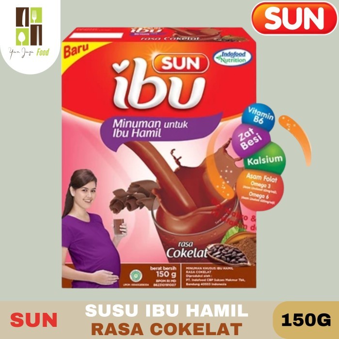 

Sun Susu Ibu Hamil 150g / Rasa Coklat / Susu Coklat / Susu Minuman Ibu Hamil Rasa Coklat