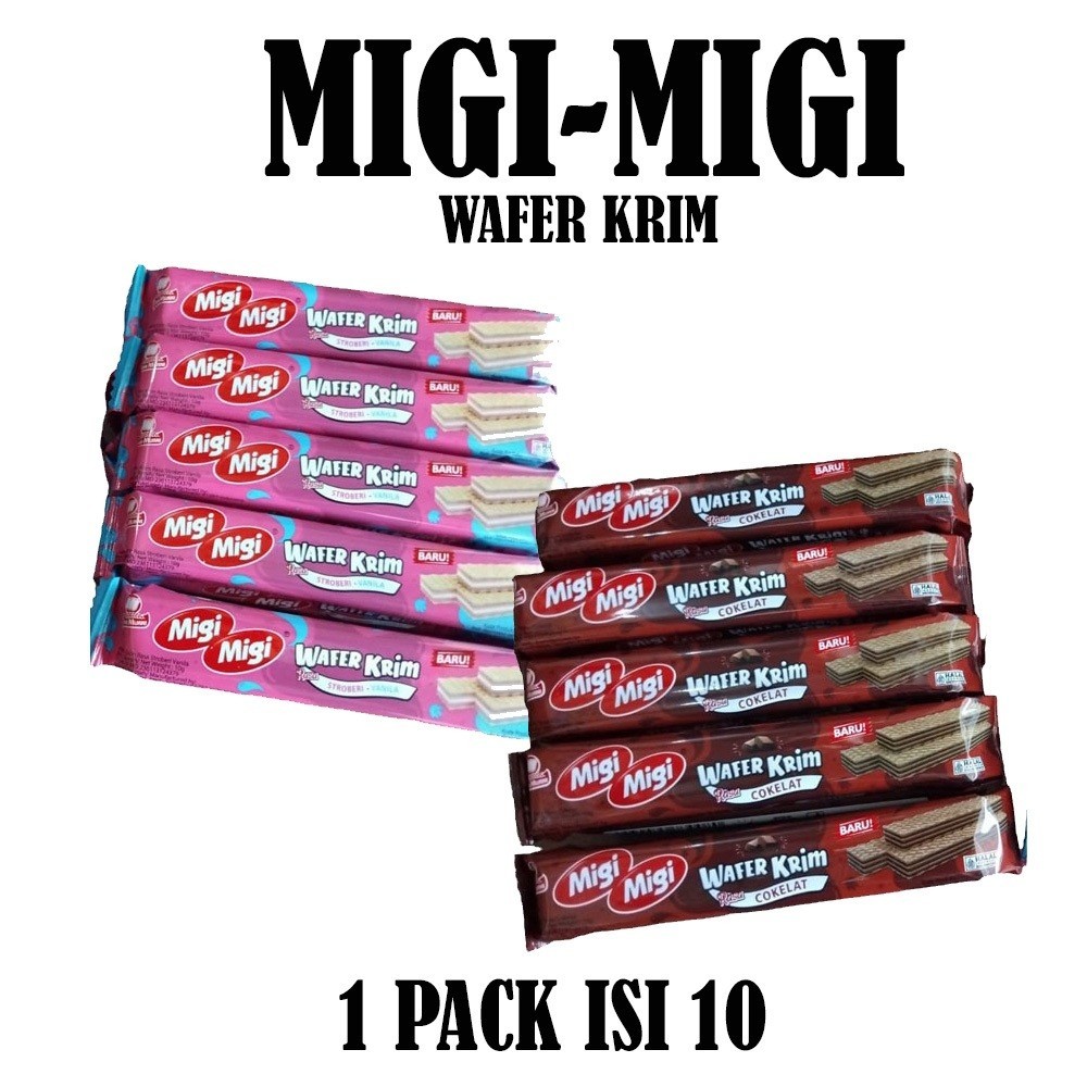 

MIGI MIGI WAFER KRIM ISI 10
