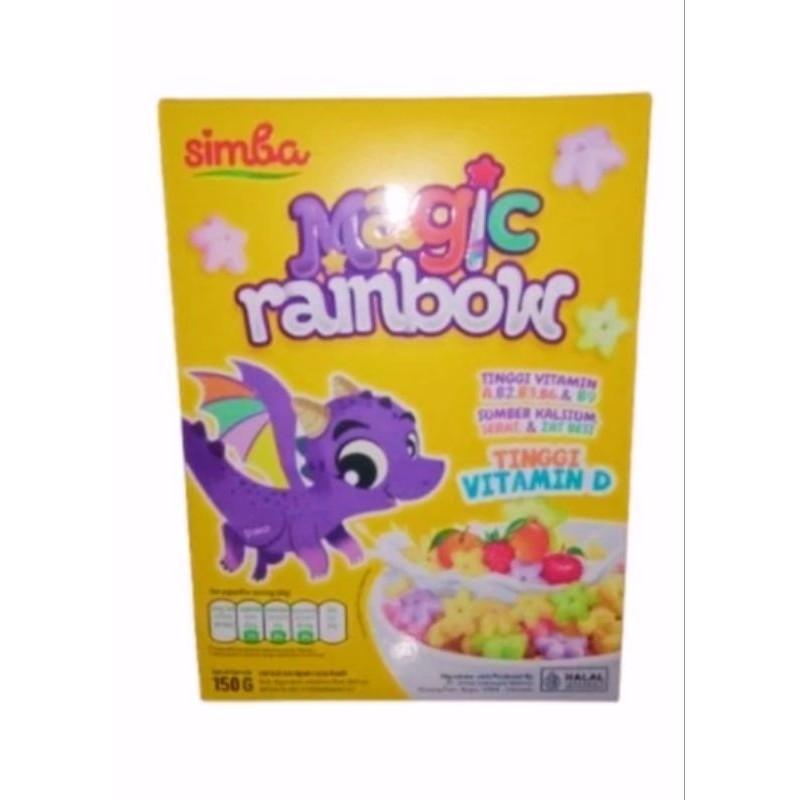 

Simba Magic Rainbow cereal box 150 gram - ARM