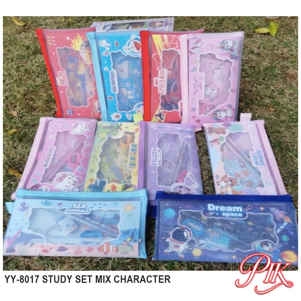 

Apazada Stationery Set 7 in 1 / Study Set Alat Tulis Karakter / Perlengkapan Sekolah YY-8017