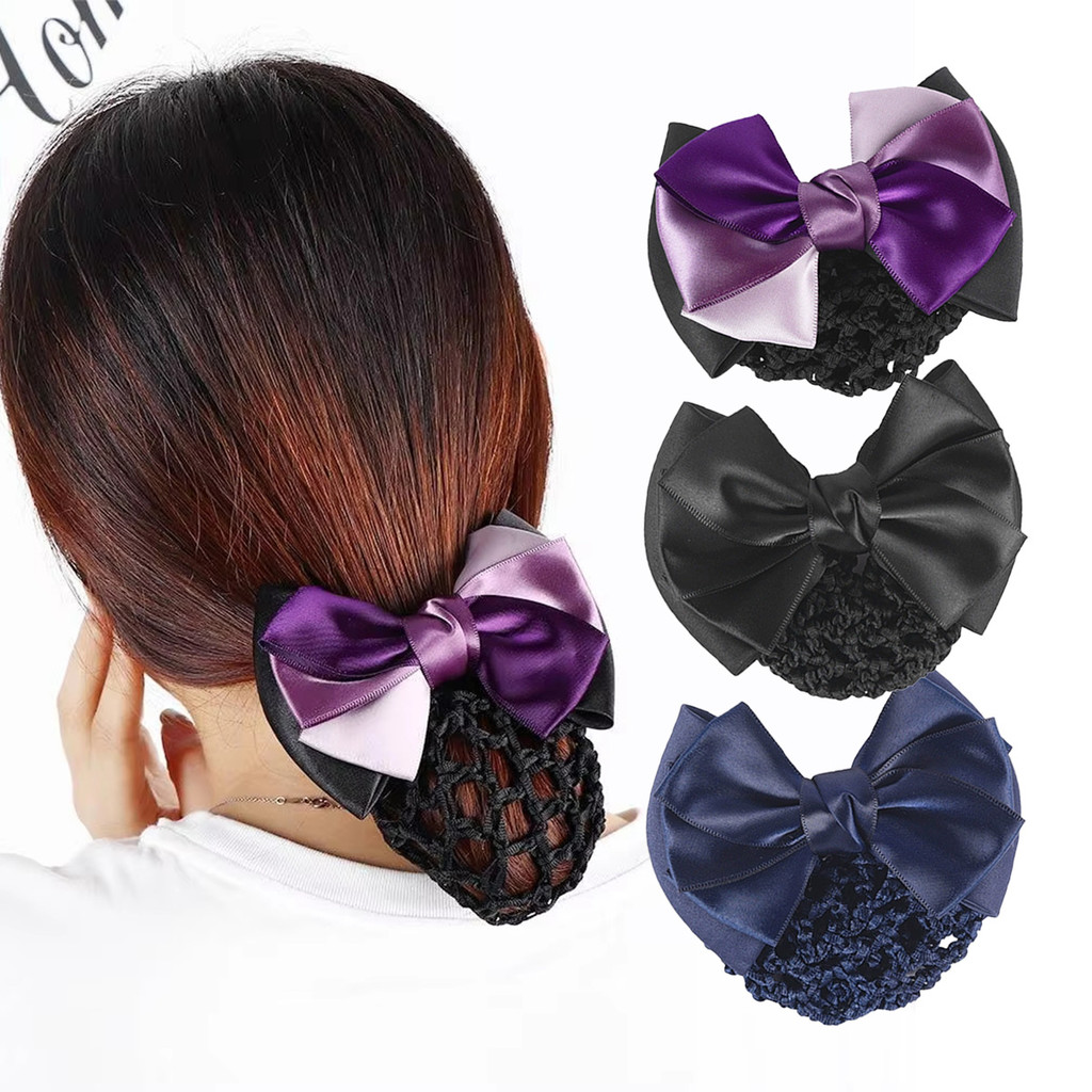 Jepit Harnet Harnet Rambut Pita Jaring Rambut Cepol jepit hairnet anak perempuan