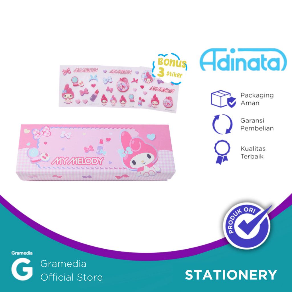 

ADI2513-1602 MY PAPER PEN CASE W/DIY STICKER