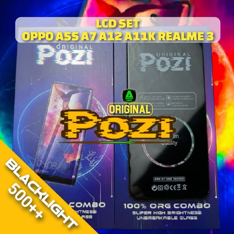 LCD TOUCHSCREEN OPPO A5S / A7 / A12 / REALME 3 POZI