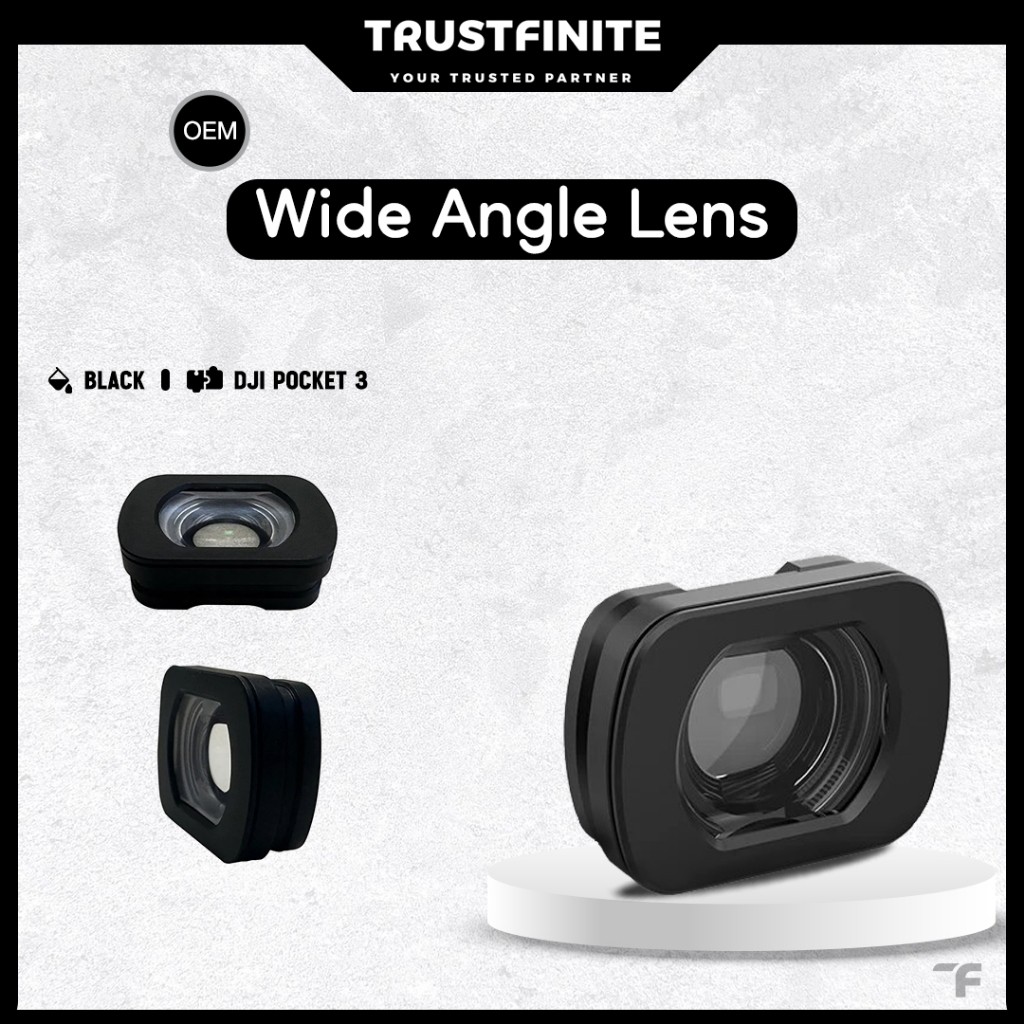 OEM Wide Angle Lens Filter for DJI Pocket 3 / DJI Osmo Pocket 3