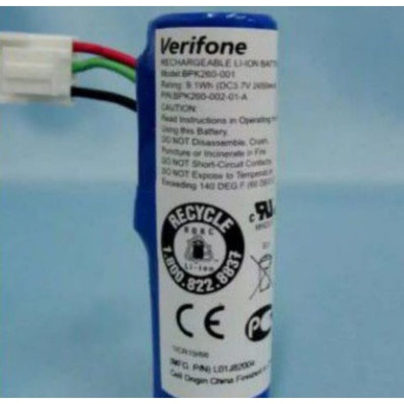 Baterai mesin Verifone C680 original