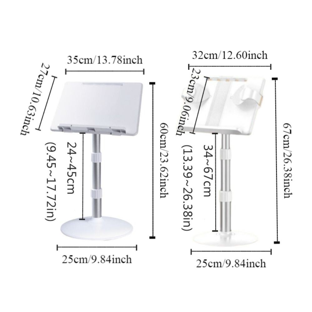

Multifunctional Lifting Reading Stand Laptop Stand Bookshelf Children's Desk Book Stand Portable Adjustable Folding Book Holder