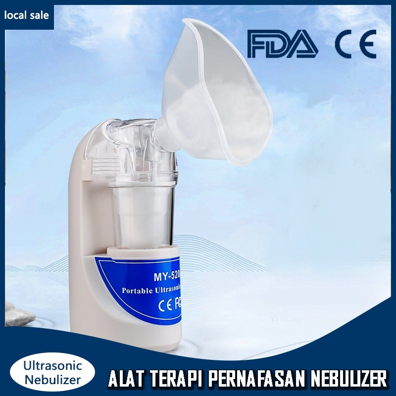 Nebulizer Alat Uap Sesak Nafas Bantu Terapi Pernafasan Asma Infeksi Paru Pneumonia
