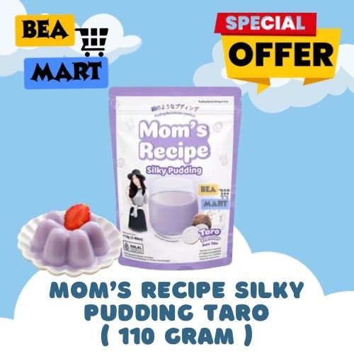 

Mom's Recipe TARO Puyo Silky Pudding Pouch 110gr | Forisa Bubuk Puding Susu Talas / Pudding Powder 110 gram gr