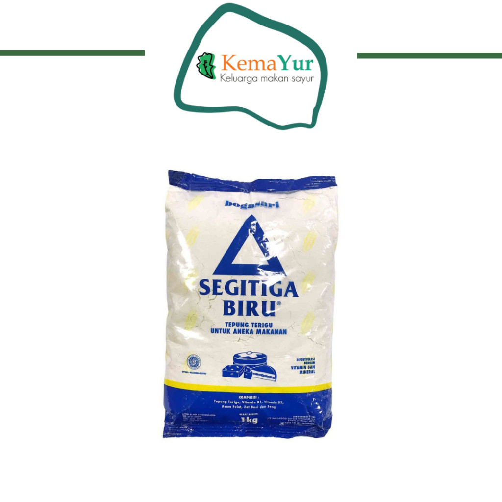 

Terigu Bogasari Segitiga Biru 1kg