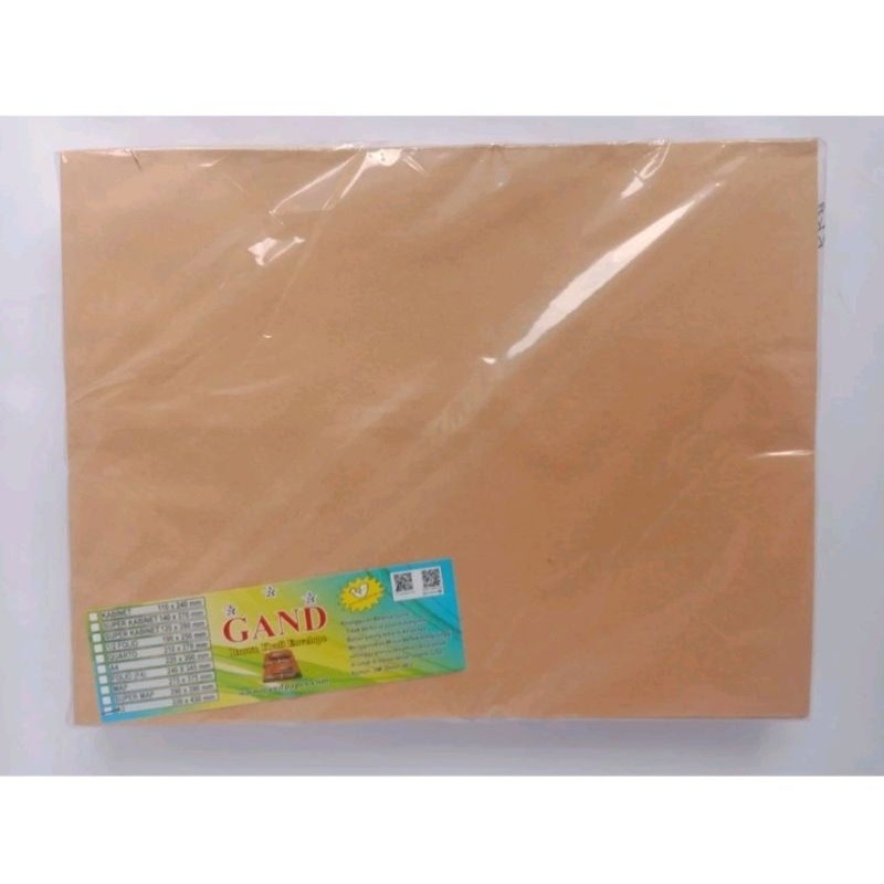 

Amplop Coklat A3 Gand 80 gr (100 lembar)