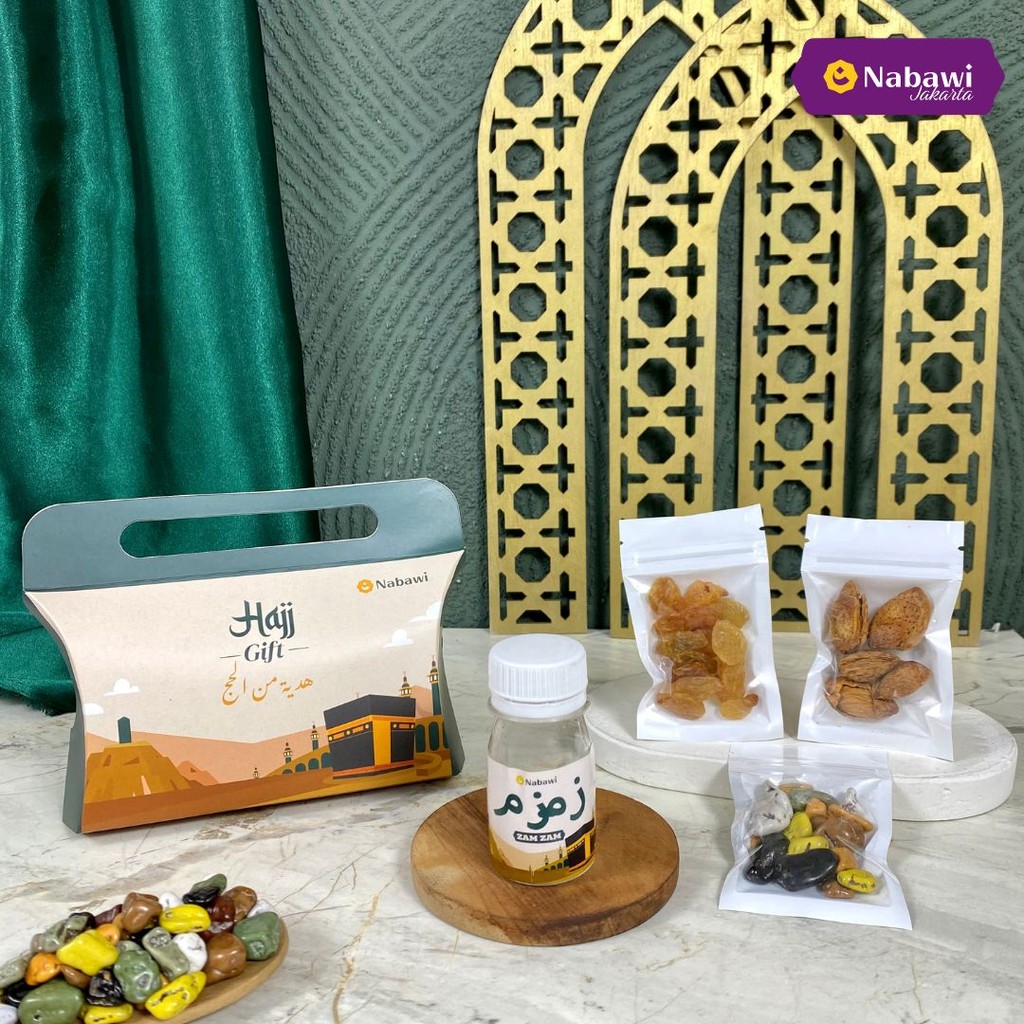 

Hampers Box Jinjing Makkah Madinah Oleh Oleh Haji Umroh Isi Kacang Arab Fustuk Kismis Kurma Zam-zam Nabawi Jakarta
