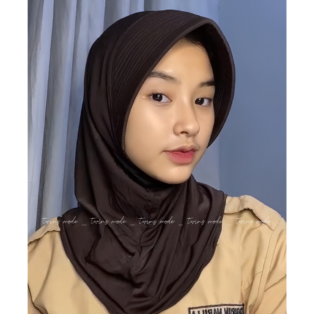 hijab seport pet tebal | hijab bergo pet tebal | jilbab bergo sport | hijab bergo instan voly Kerudu