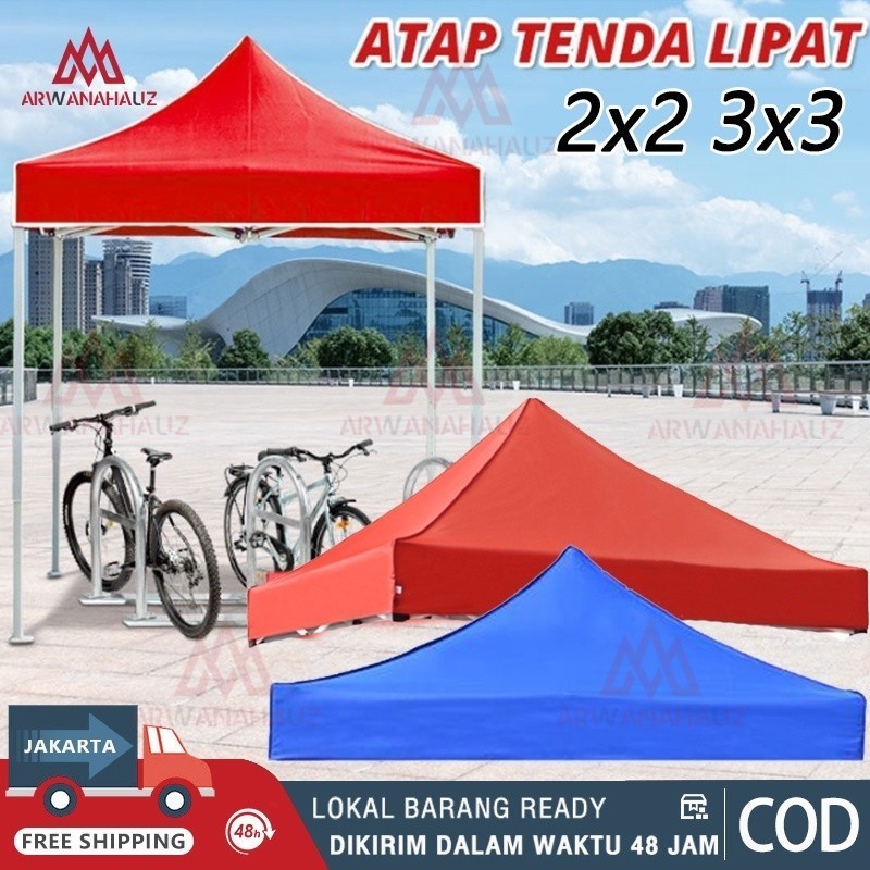 【COD】Terpal Tenda/Atap Tenda Lipat Jualan Tenda Bazar Tenda Pameran Ukuran 2x2 Tenda Bazar Tenda Dag