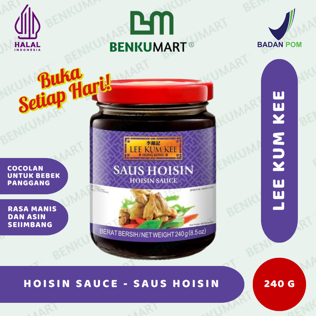 

LEE KUM KEE Hoisin Sauce 240 gr | Saus Hoisin