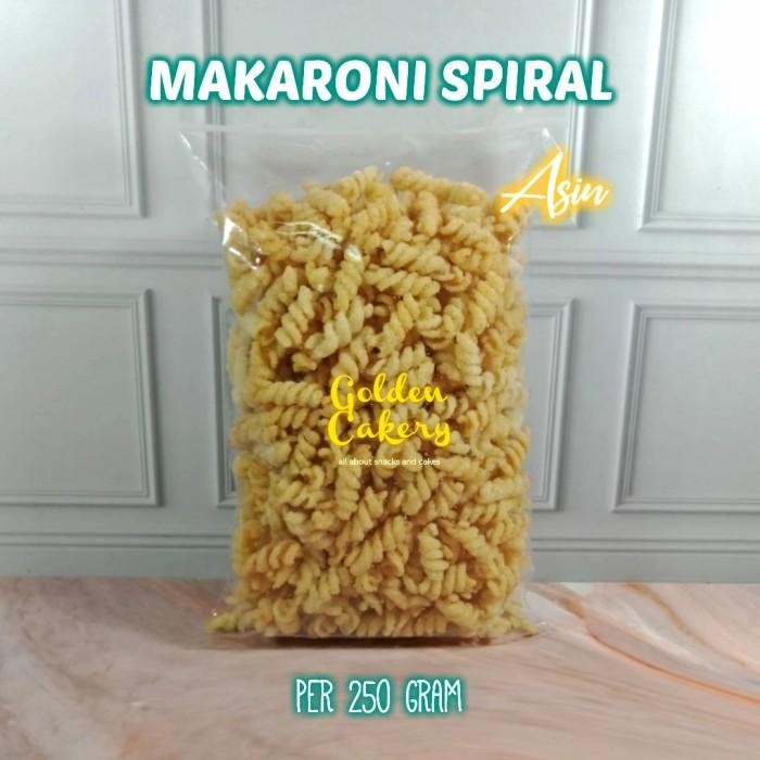 

Makaroni Spiral Matang Makroni Ulir Rasa Gurih Asin Pedas Cemilan Viral 250gram Food Snack Camilan Refill Pouch Crisps & Puffed Snacks lidi lidian mie gulung ngemil Offset Shape Mixed - ASIN