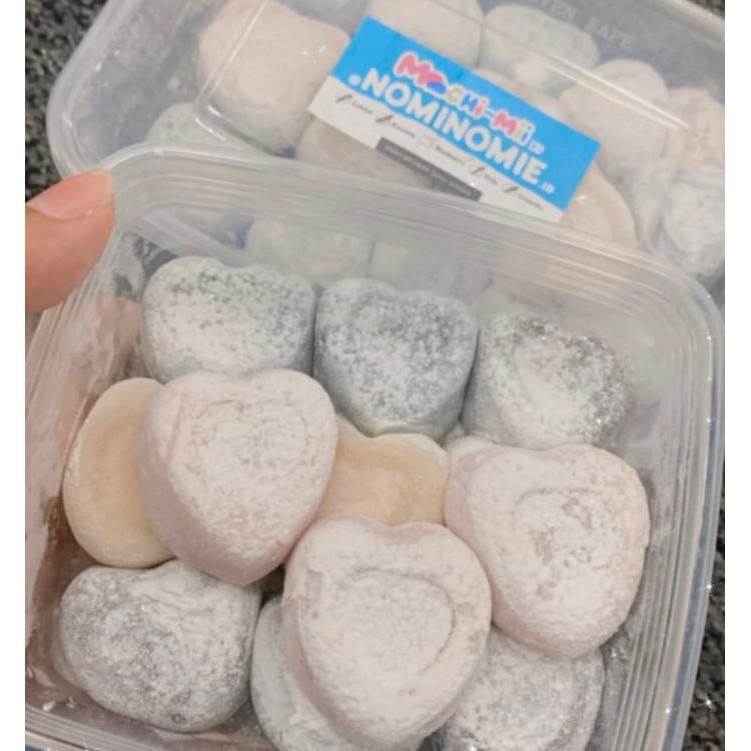 

MOCHI LUMER | MOCHI COKLAT KEJU MOCHI KACANG | CEMILAN SNACK JAJAN - ISI 12, TANPA ISI