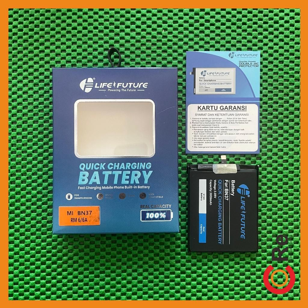 BATERAI BN 37/ BN37 REDMI 6A/6 DOUBLE POWER - LF (LIFE FUTURE)