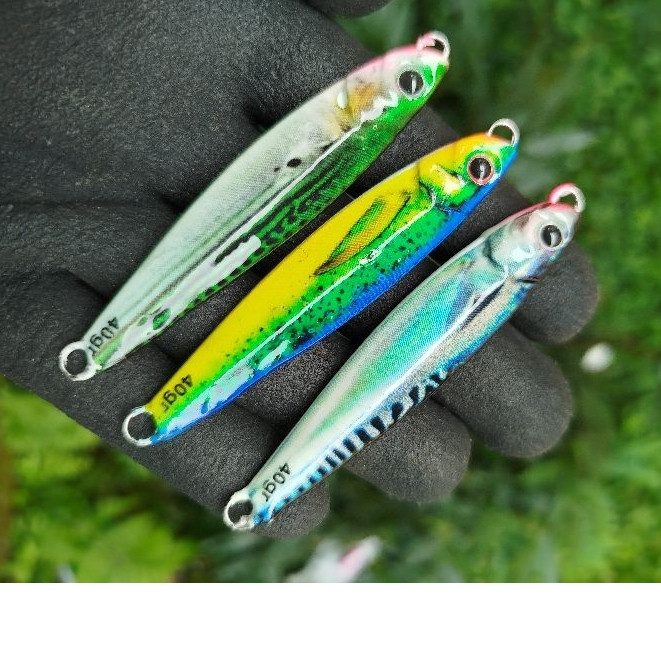 Umpan metal jig para short full GID 40, 60, 80 gram