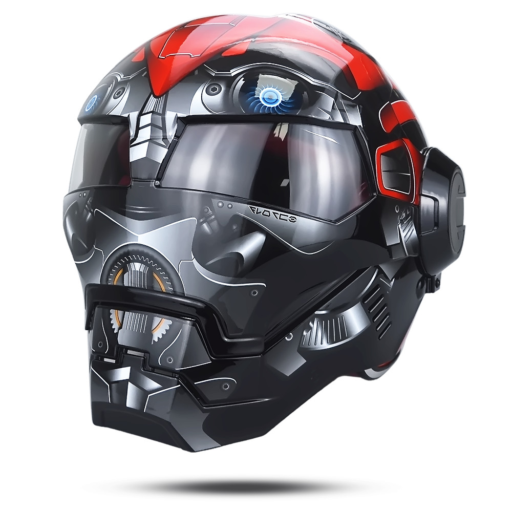 Iron Man 1:1 Helmet Mk5 Mk50 Avengers War Machine Cosplay Movie Theater Actor Christmas Gift