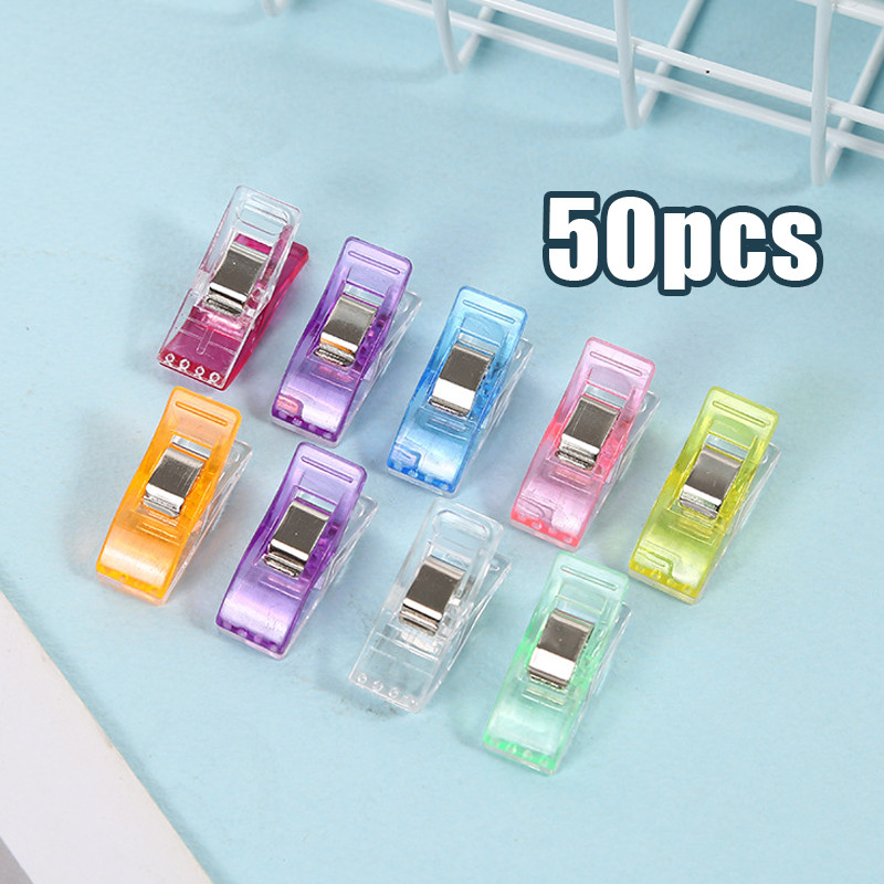 【New Arrivals】50pcs Penjepit Kain Jahit Penjepit Jahitan Wonder Clip Penjepit Kain Jahitan Untuk Men