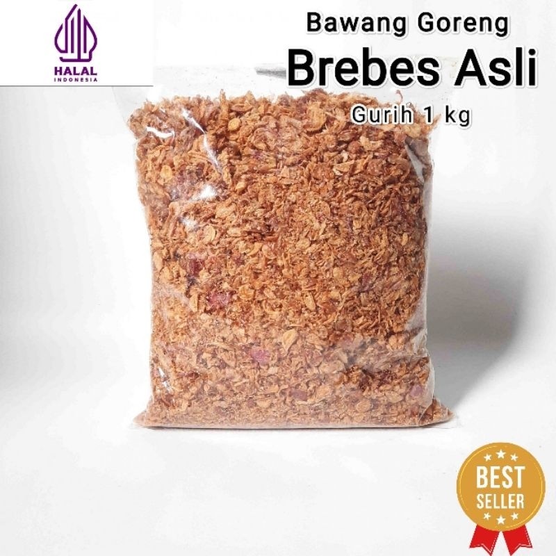 

Bawang Goreng Brebes Asli GURIH 1kg