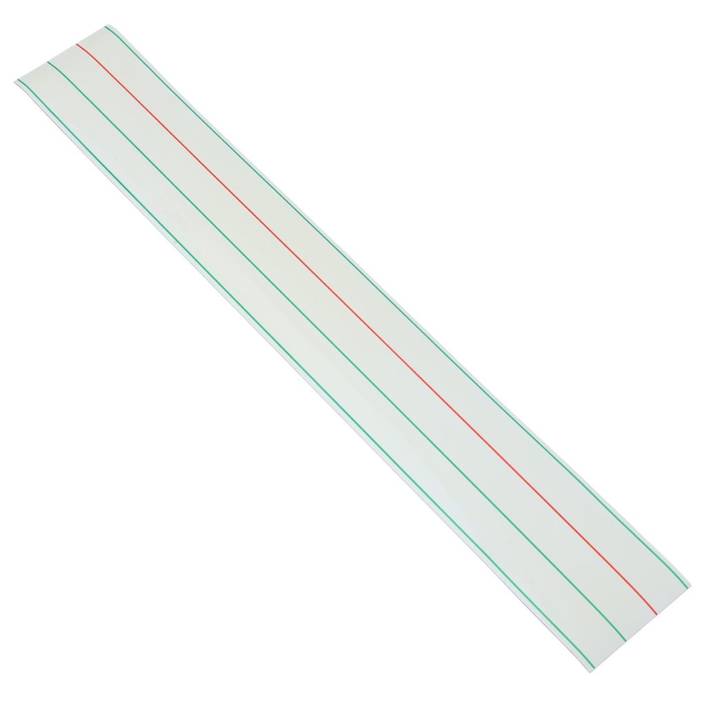 

Whiteboard Stickers Dry Erase Sentence Strips Mini Ruled Labels Red Grid Fridge Classroom Tool