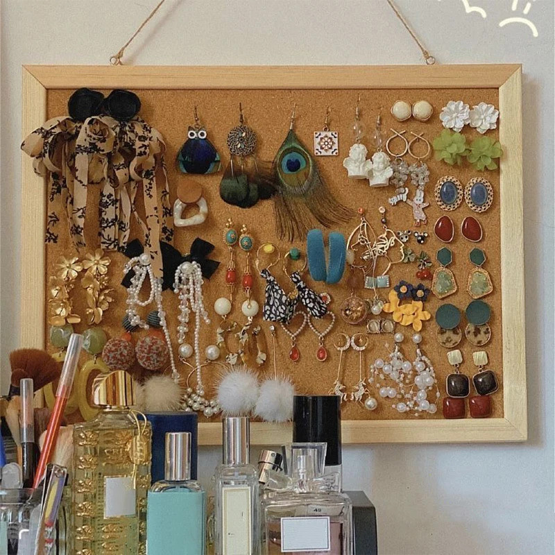 

60x90CM Message Board / Cork Board / Vision Board / Mading Kamar / Pin Board / Board send Sticker and accessories / Decorative Board with Frame
