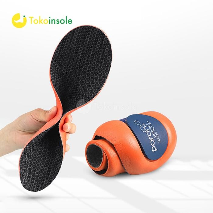 [Promo] Insole Poron Sport/insole sepatu/alas kaki/alas sepatu utk kaki datar - S
