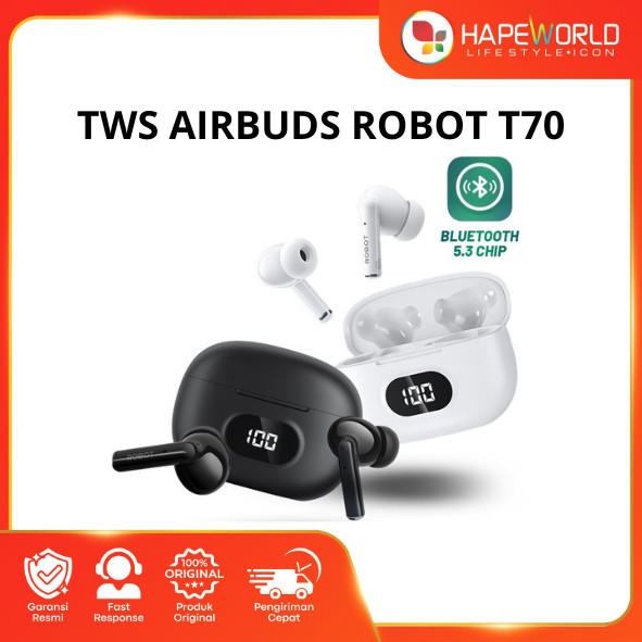 TWS AIRBUDS ROBOT T70
