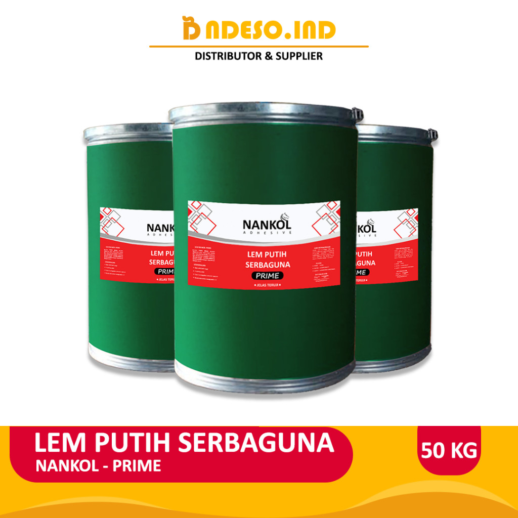 

Lem Putih Serbaguna Nankol PVAc Prime - 50KG