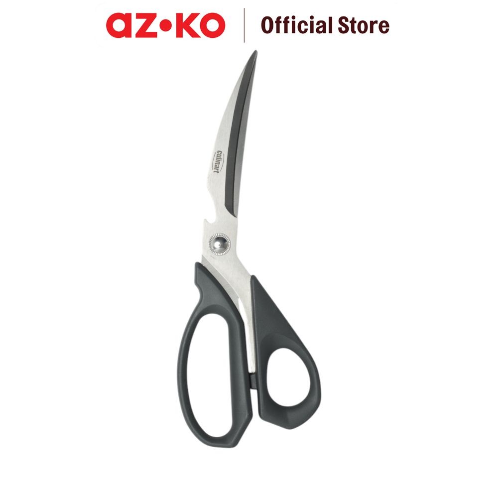 AZKO Culinart Gunting Dapur Premium Ap-L - Hitam Kitchen Scissors Food Grade Alat Pemotong Makanan S