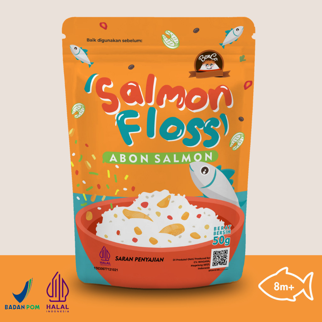 

Bonco Abon Premium Salmon - Halal Non Msg