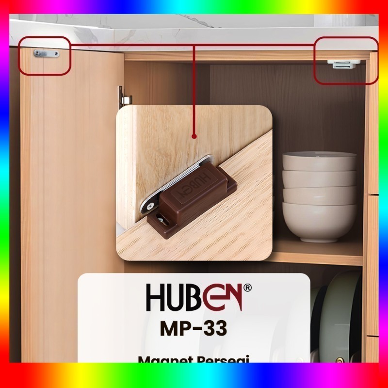 Nimira_Amira Huben Magnet Magnit Persegi Kecil Besar (Small And Large) Mp33 Dan Mp46 Huben Magnet