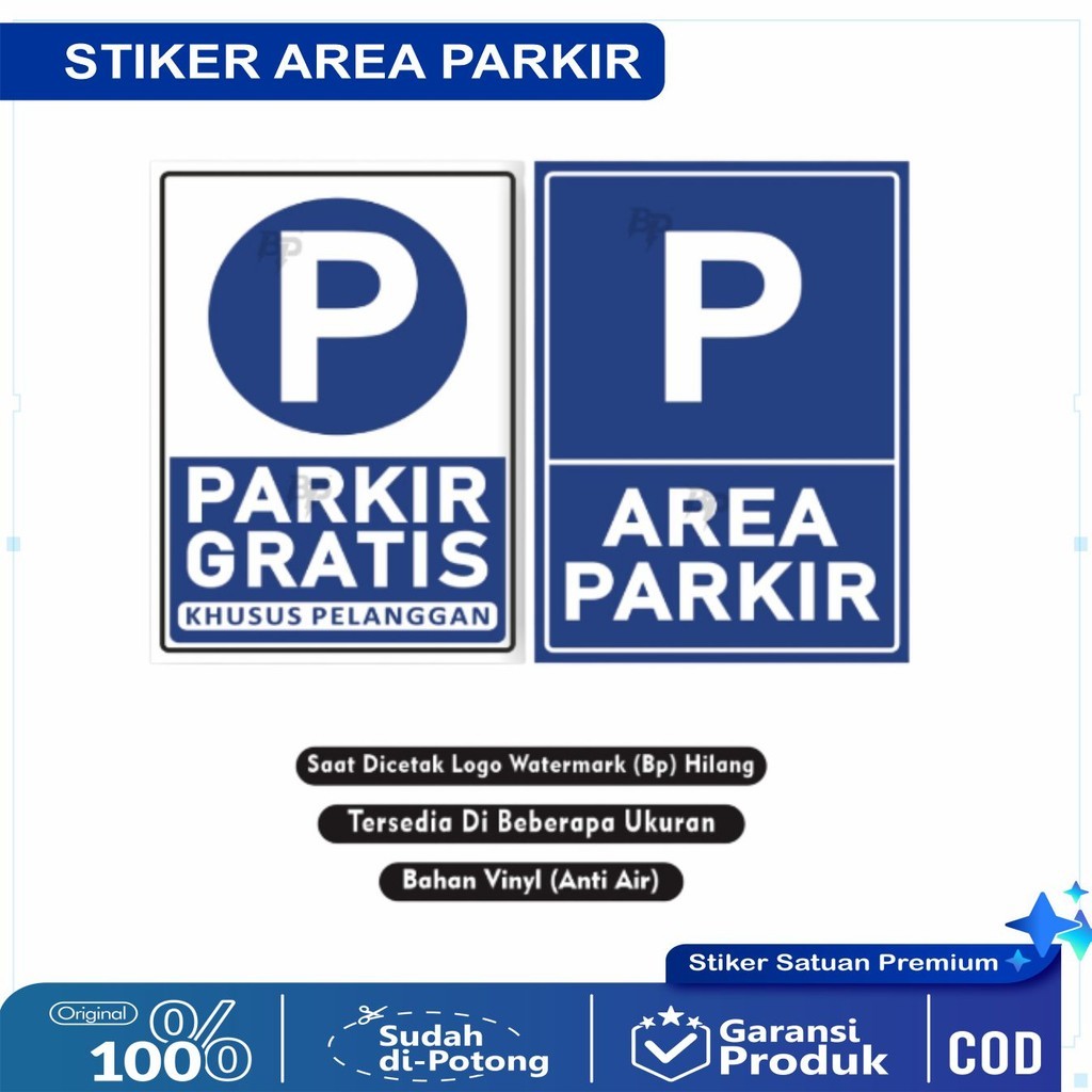 

Stiker Area Parkir / Stiker Parkir Gratis Khusus Pelanngan / Stiker Area Parking / Stiker Parkir