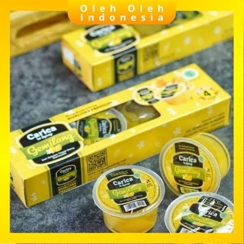 

Carica Gemilang Isi 4 Cup Minuman Buah Pepaya Dieng Segar Manisan Buah
