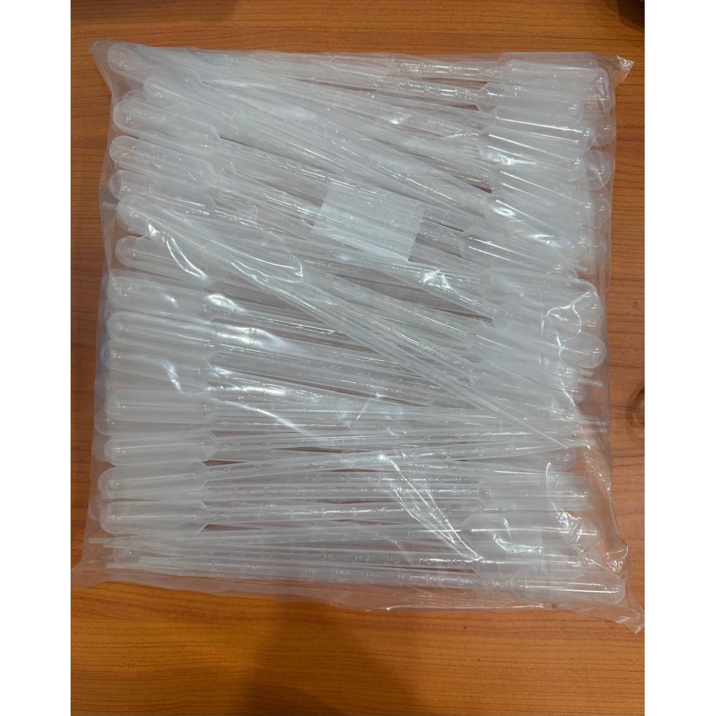 100PC  Pipet Tes Laboratorium Pipet Parfum Pipet Tetes Plastik Pipet Obat Ukuran 10ML