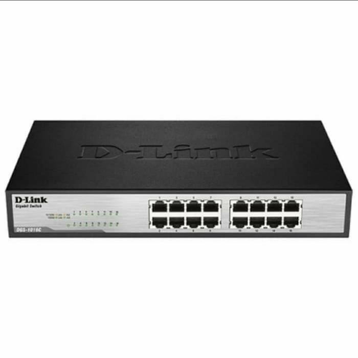 D-LINK DGS-1016C 16-Port Gigabit Switch | Switch Hub DLINK 16 Port DGS1016C