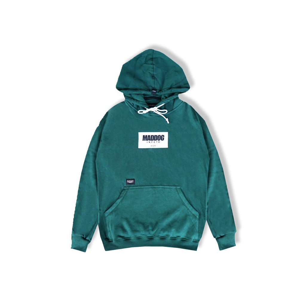 Maddog Infected - Hoodie - Og Box HD GREEN | Jacket Pria Wanita Unisex Hijau Distro Official Maddog 