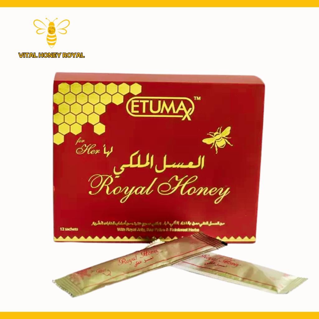 

Etumax Royal Honey For Her Malaysian Honey One Box*12 From Vital Honey Royal Healthy