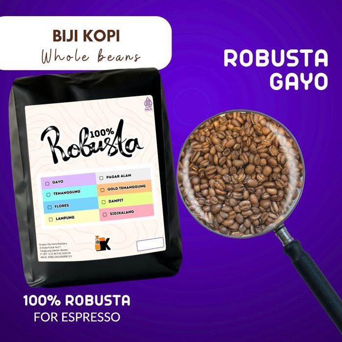 

Kopi Fine Robusta Aceh Gayo by Kieta Coffee 250gr - Biji Kopi - Biji, 200G