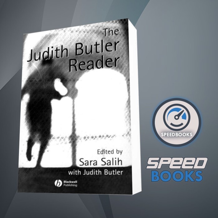 Buku The Judith Butler Reader Sara Salih, Judith Butler