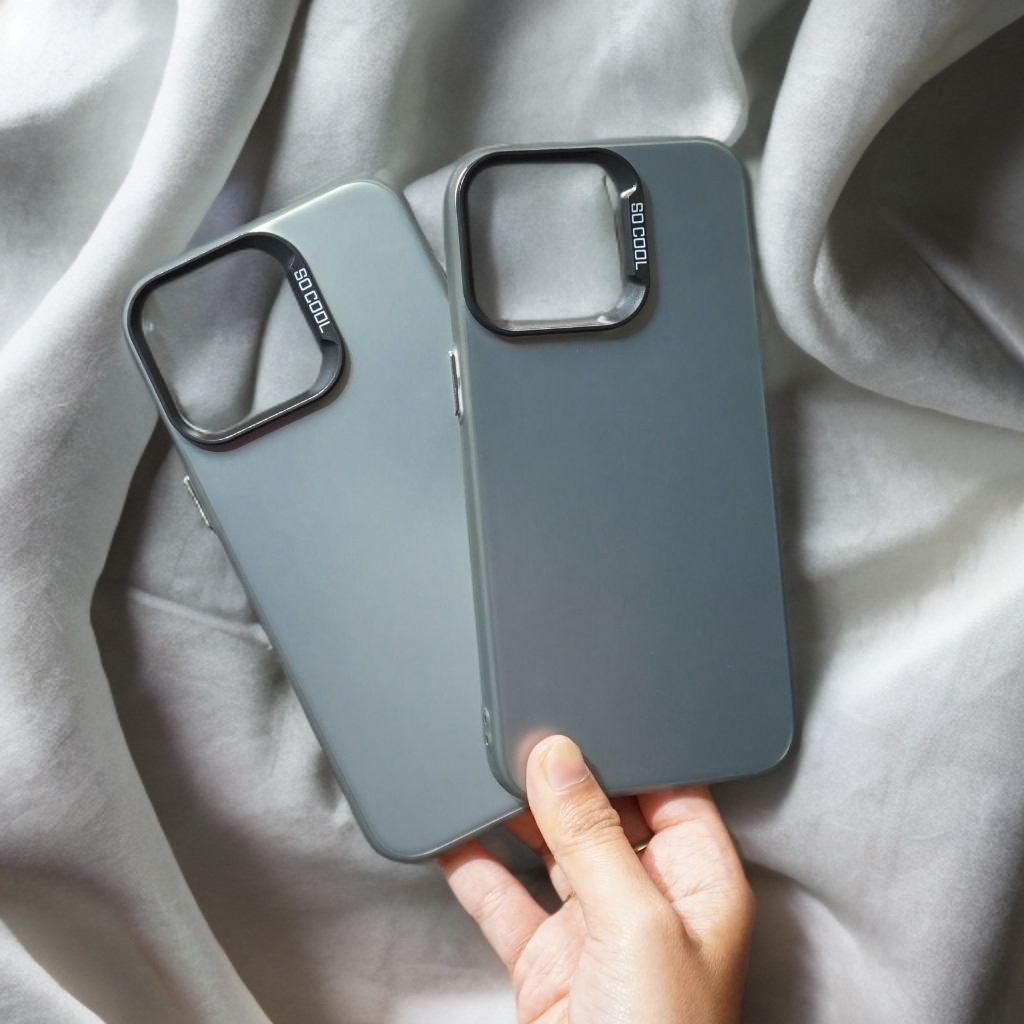 [Nadifa] HARD CASE IMD FULL BLACK OPPO A3S / A1K SOFT CASE IMD HAYBRID PLATE HOLOGRAM POLYCARBONATE 