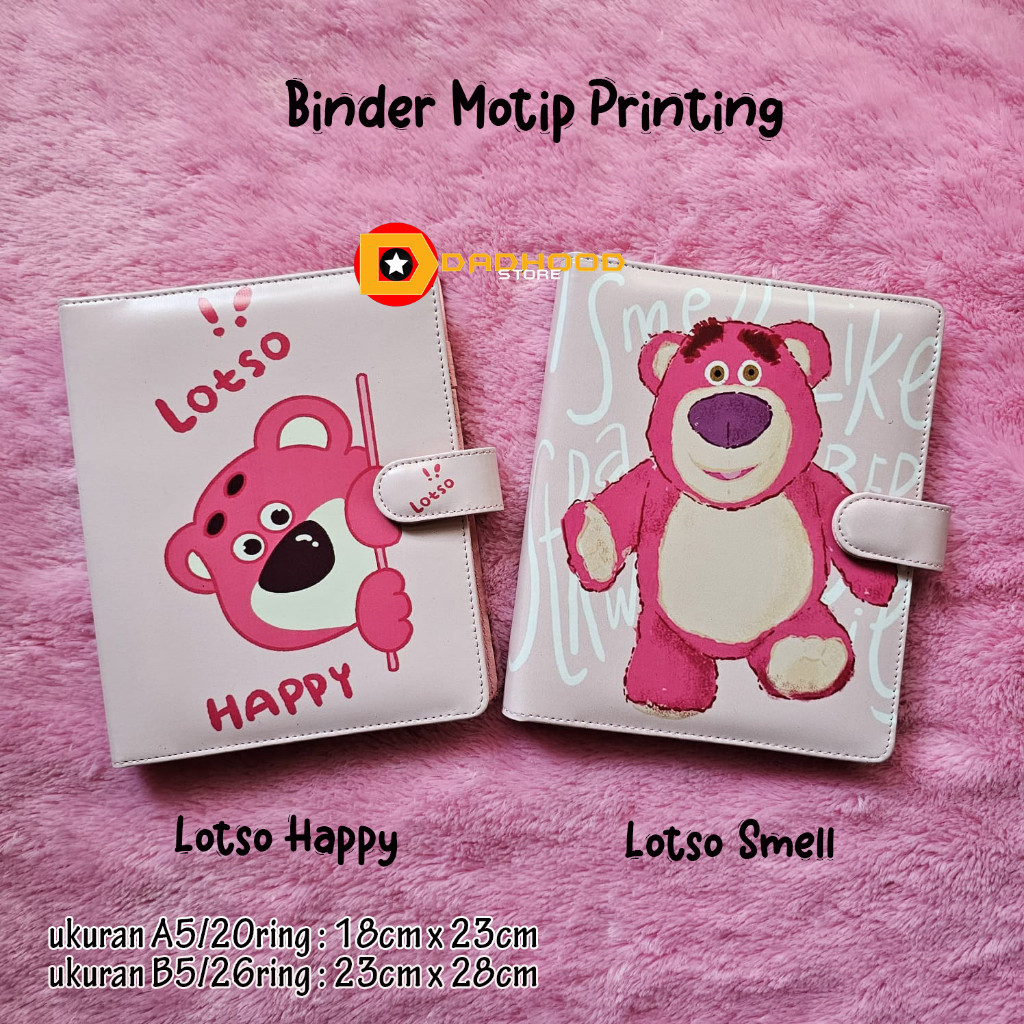 

Binder Printing Motip Lotso, Tersedia Ukuran A5 20 Holes & B5 26 Holes