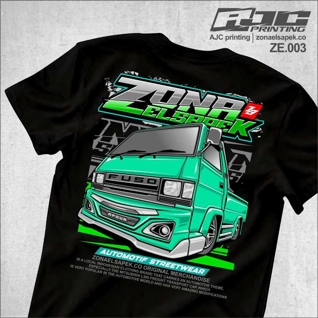 Kaos elsa kaos truk kaos L300 terbaru kaos L300 terlaris