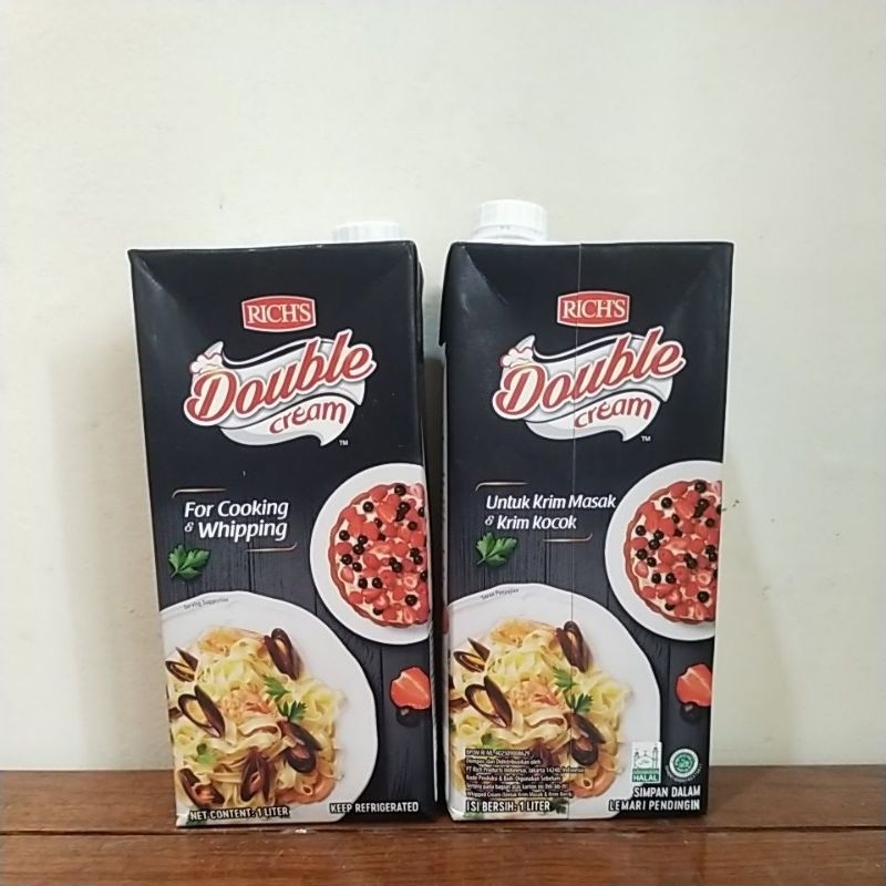 

rich doubel cream for cooking 1ltr
