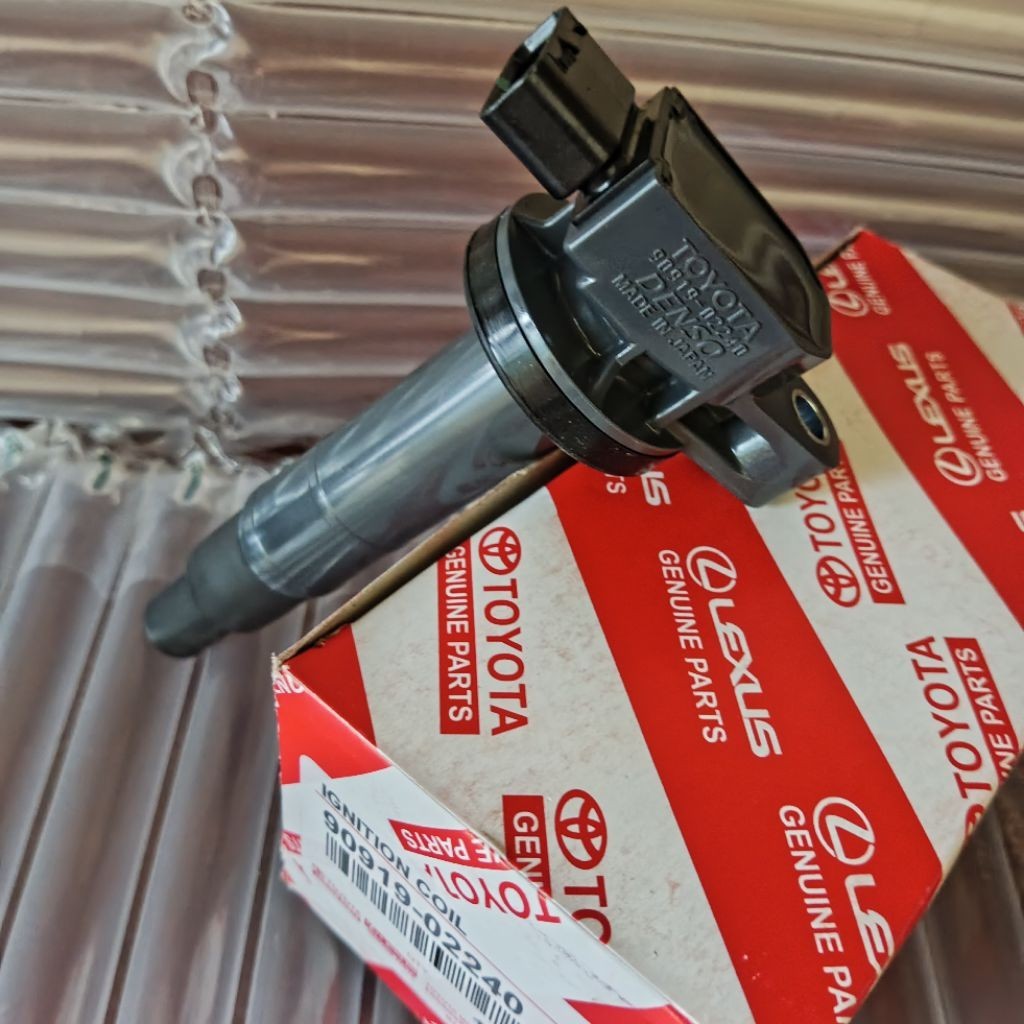 Igition Coil/Koil Toyota Vios,Yaris,Limo '04-'12 90919-02240 10000134 Original Denso SCM SUKU CADANG
