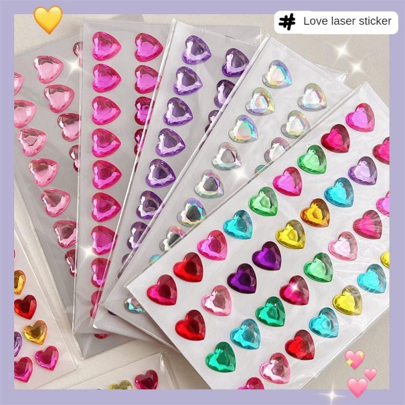 

Small Paste Painting 3d Shining Stickers Childrens Cartoon Stickers Kindergarten Reward Stickers Sticker