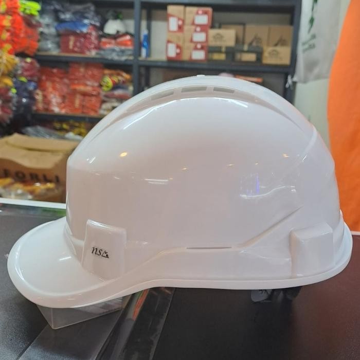 Helm Safety NSA Ventetilasi/ Helm Safety Proyek NSA - Putih