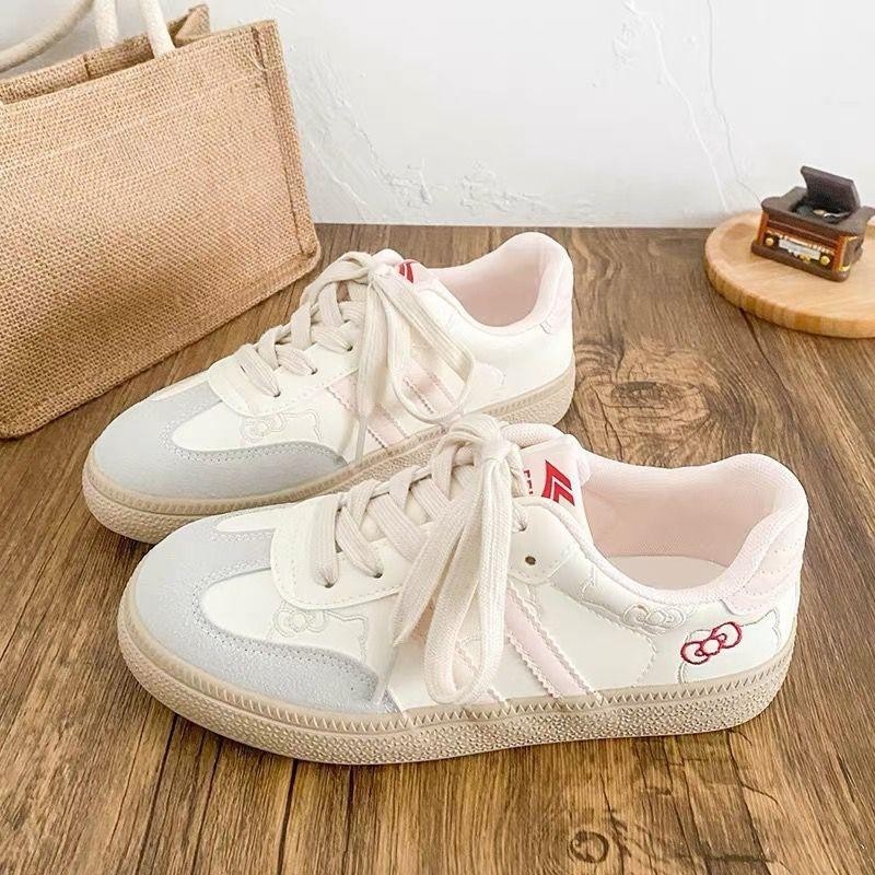TERLARIS [COD]ASNK SEPATU SNEAKERS PINK KOREA STYLE SEPATU SNEAKERS WANITA KOREA CASUAL SHOES /