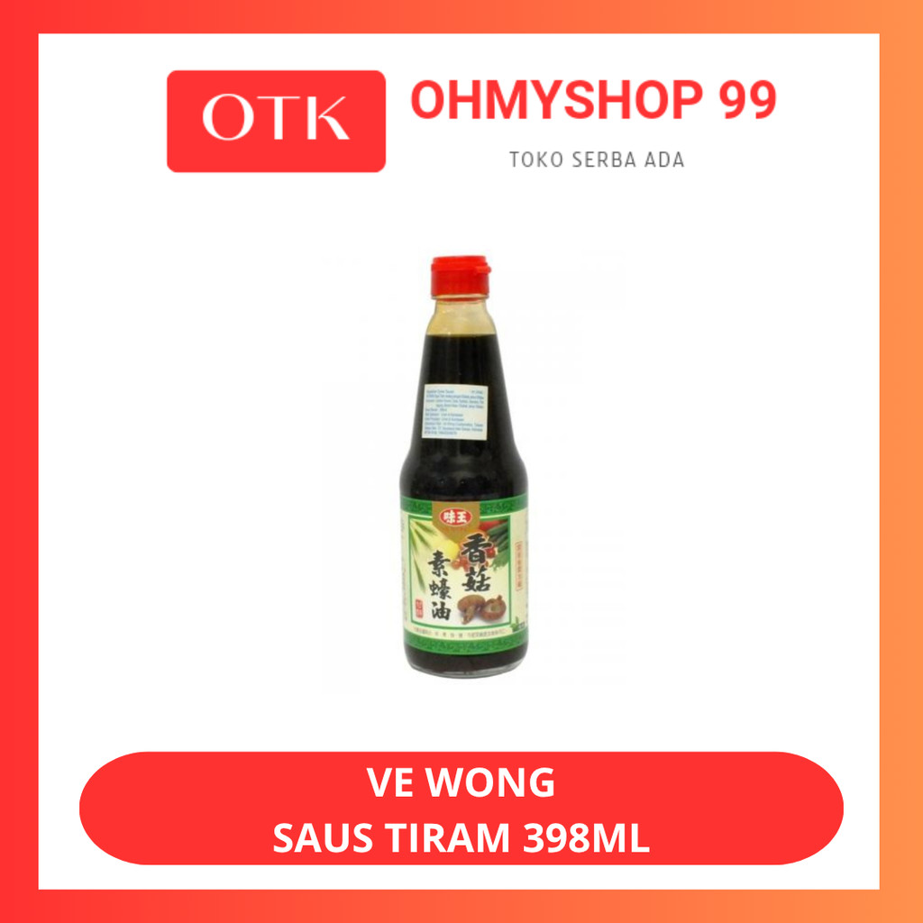 

Ve Wong Oyster Saus Tiram 398ml